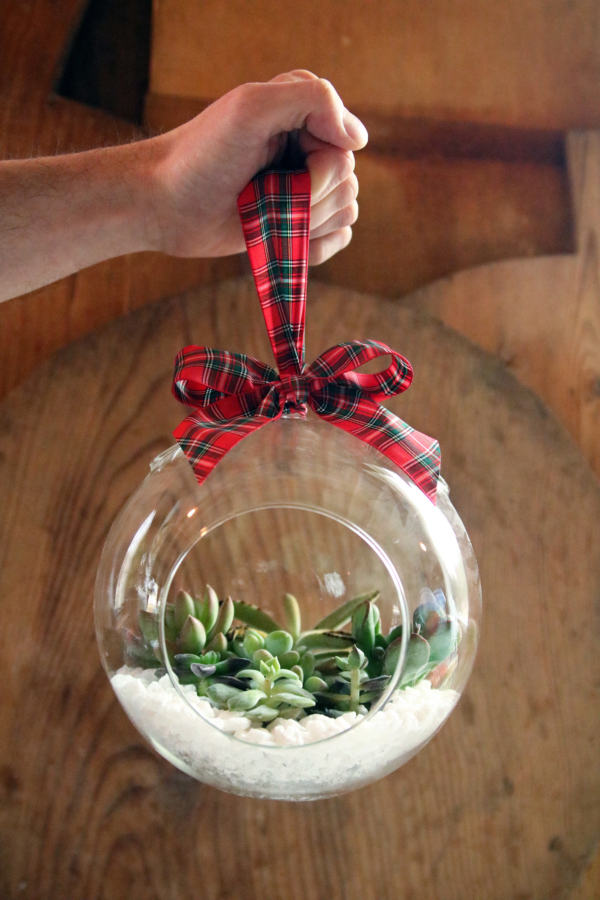 DIY Terrarium Globe • The Farmhouse Project