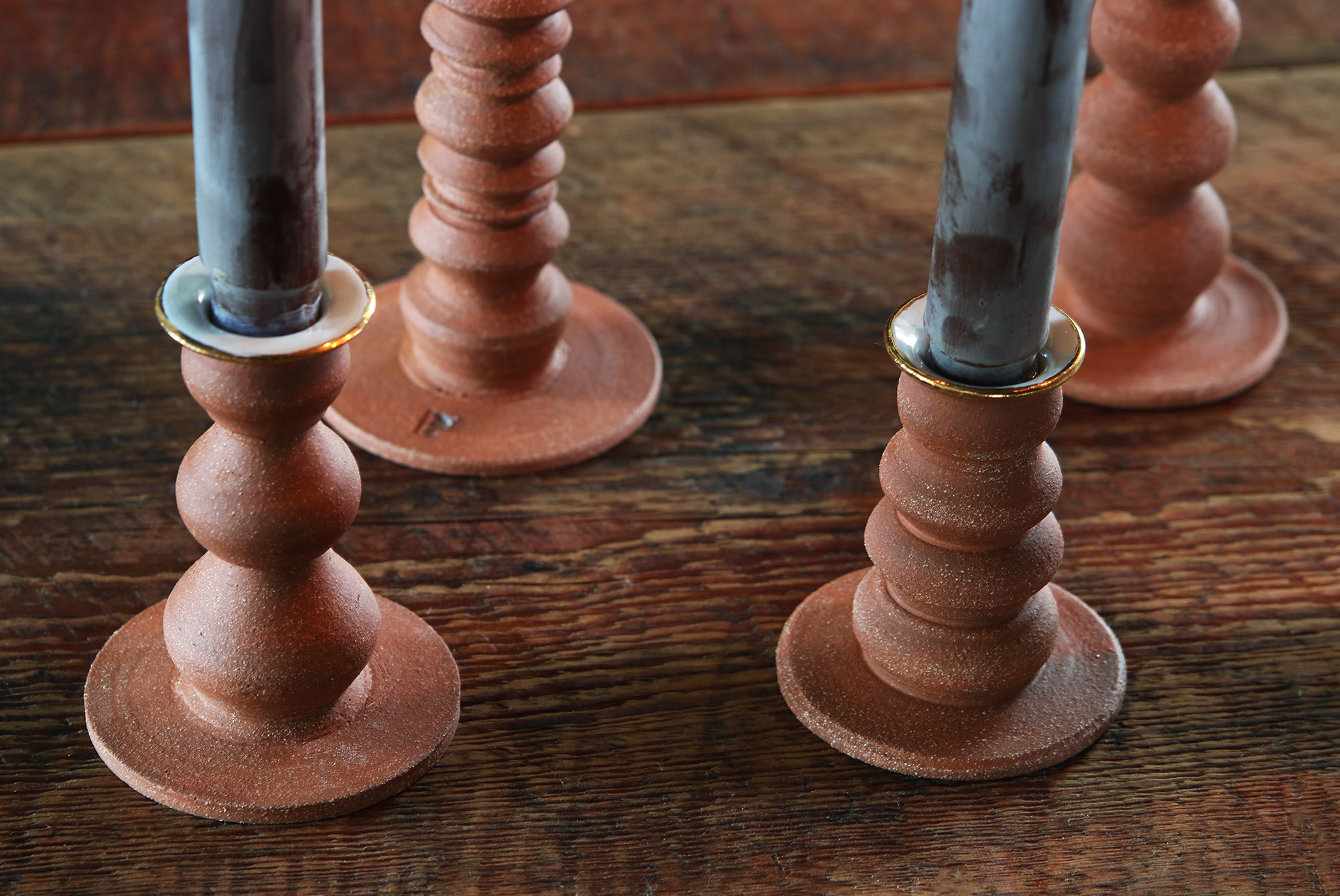 Terracotta Candlesticks • The Farmhouse Project