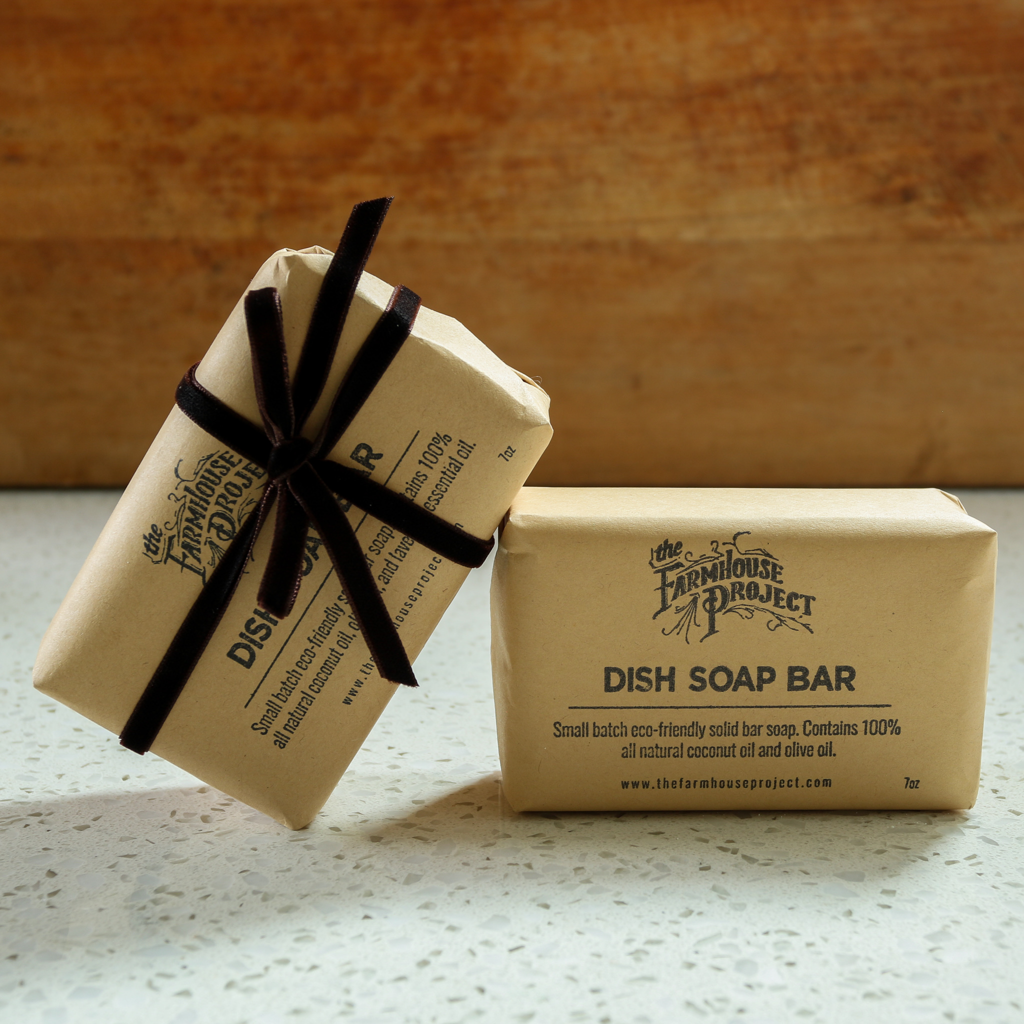 Natural Dish Bar Soap • The Farmhouse Project