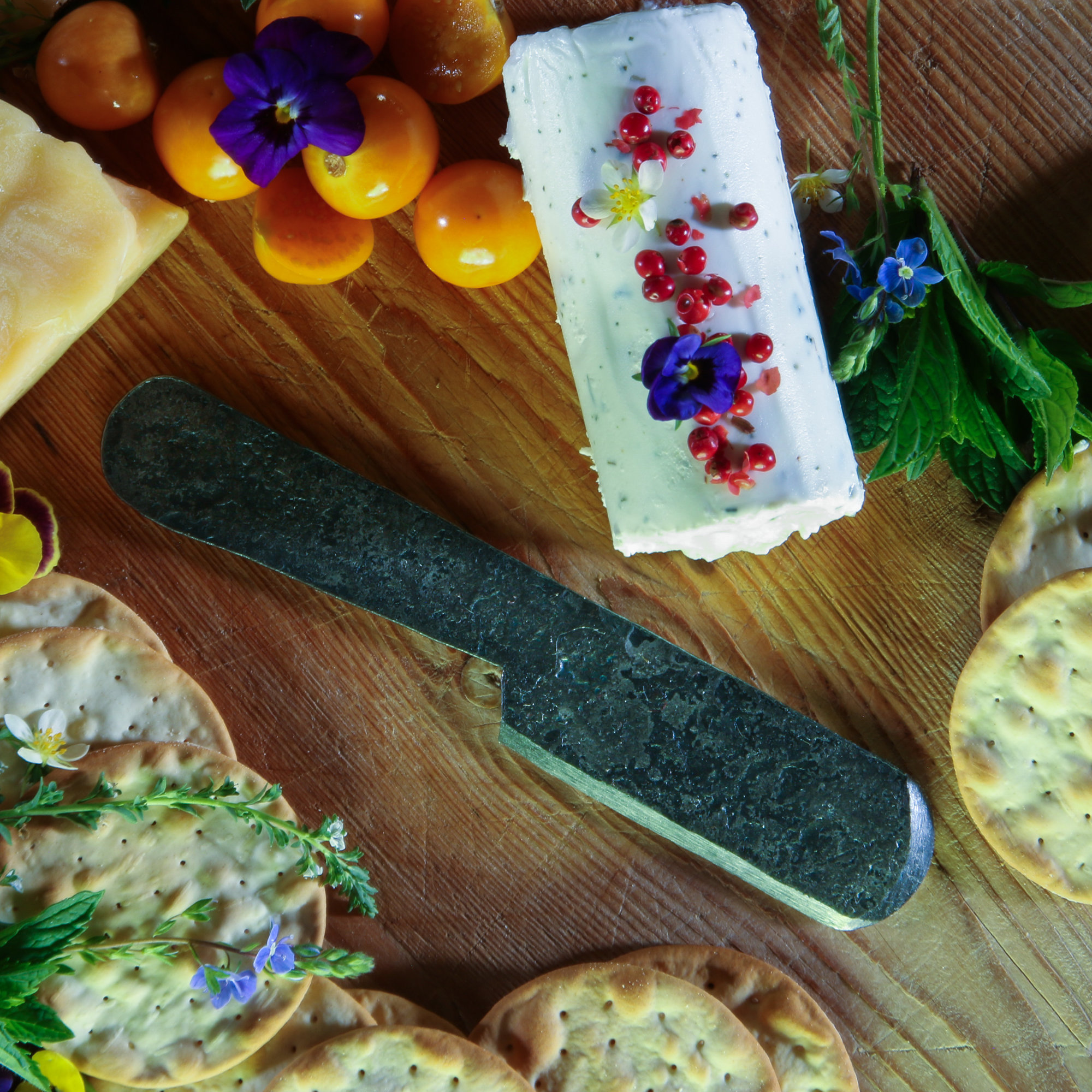 Shop the Farmhouse Pottery Artisan Forged Cheese Knives at Weston