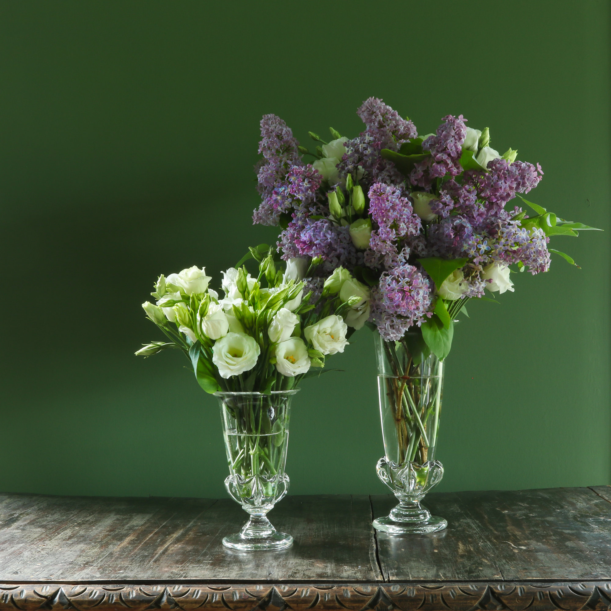 Cloche en verre Fumé Flora Hübsch