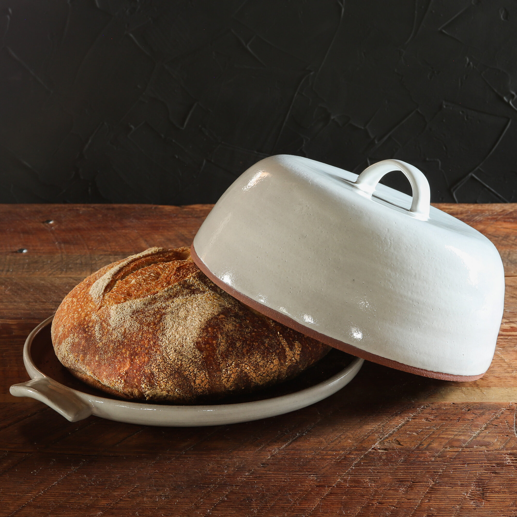 Fall Baking Recipe: Rustic White Bread from a Bread Cloche