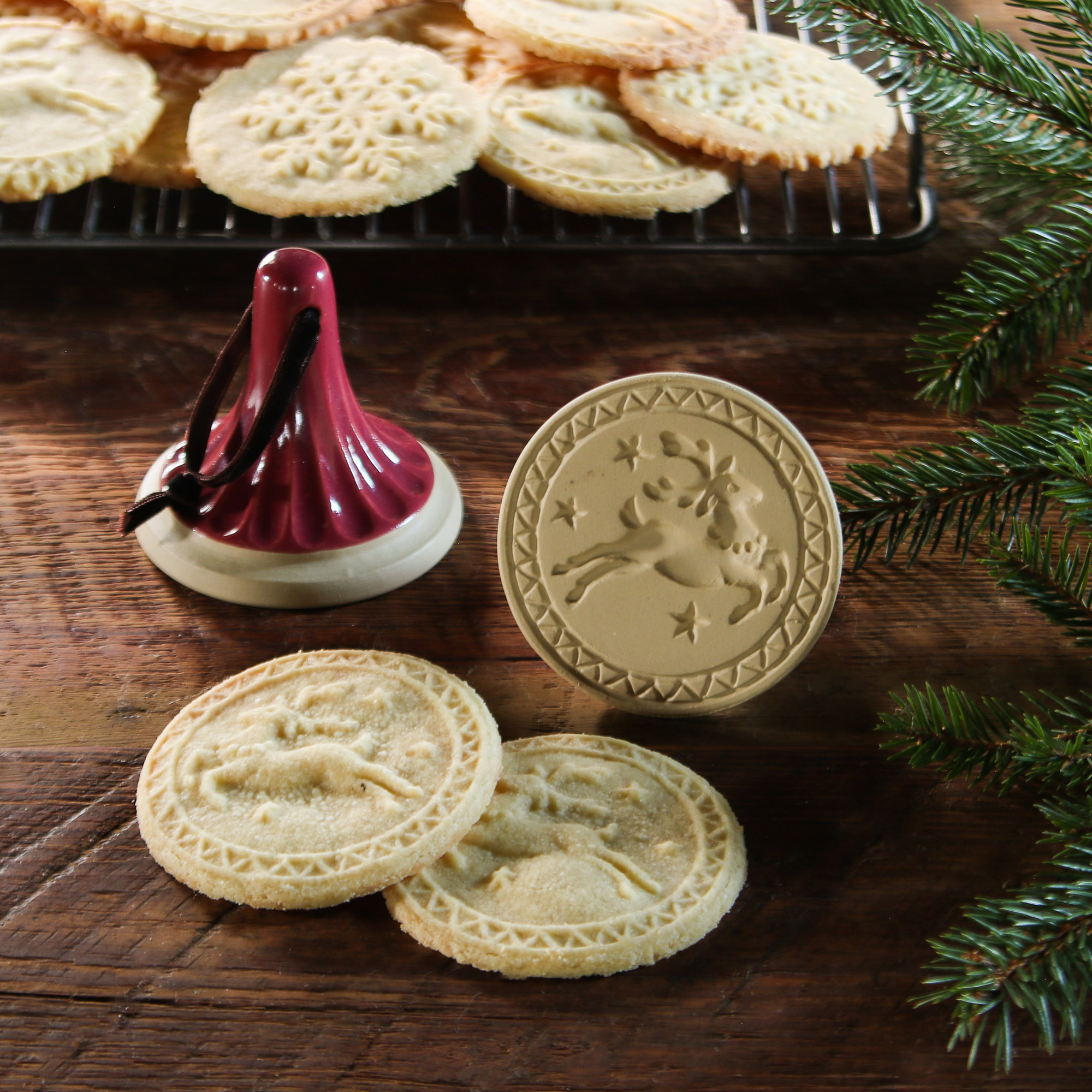 The Food Librarian: Brown Sugar Cookies with Nordic Ware Cookie Stamps